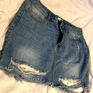 Denim skirt